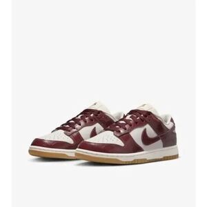Nike Dunk Low LX FJ2260-004 Sneakers Womens Dark Team Red Lifestyle Shoes PSS103